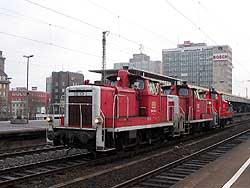 EfW-Loks am 23.12.2003 in Essen